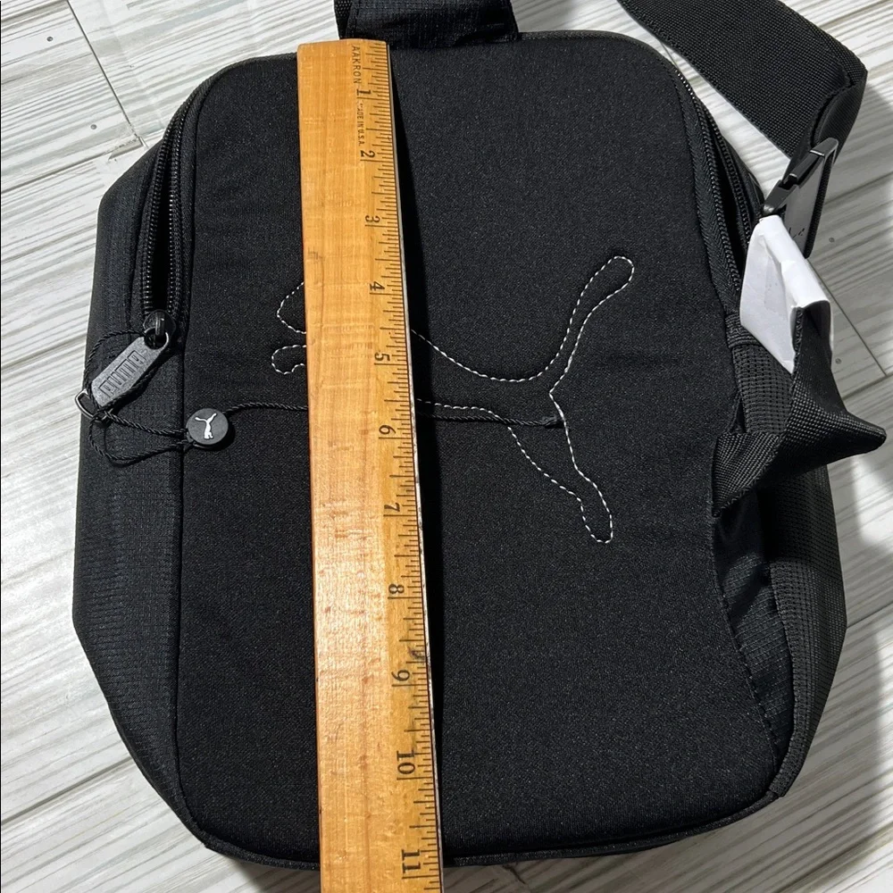 PUMA Sling Backpack crossbody‎ small messenger bag black unisex one size